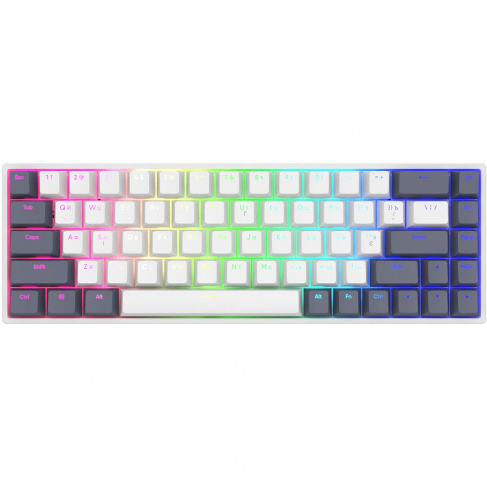 Клавиатура Dark Project One KD68B Grey KB-GSH-682-701004 Беспроводная, USB