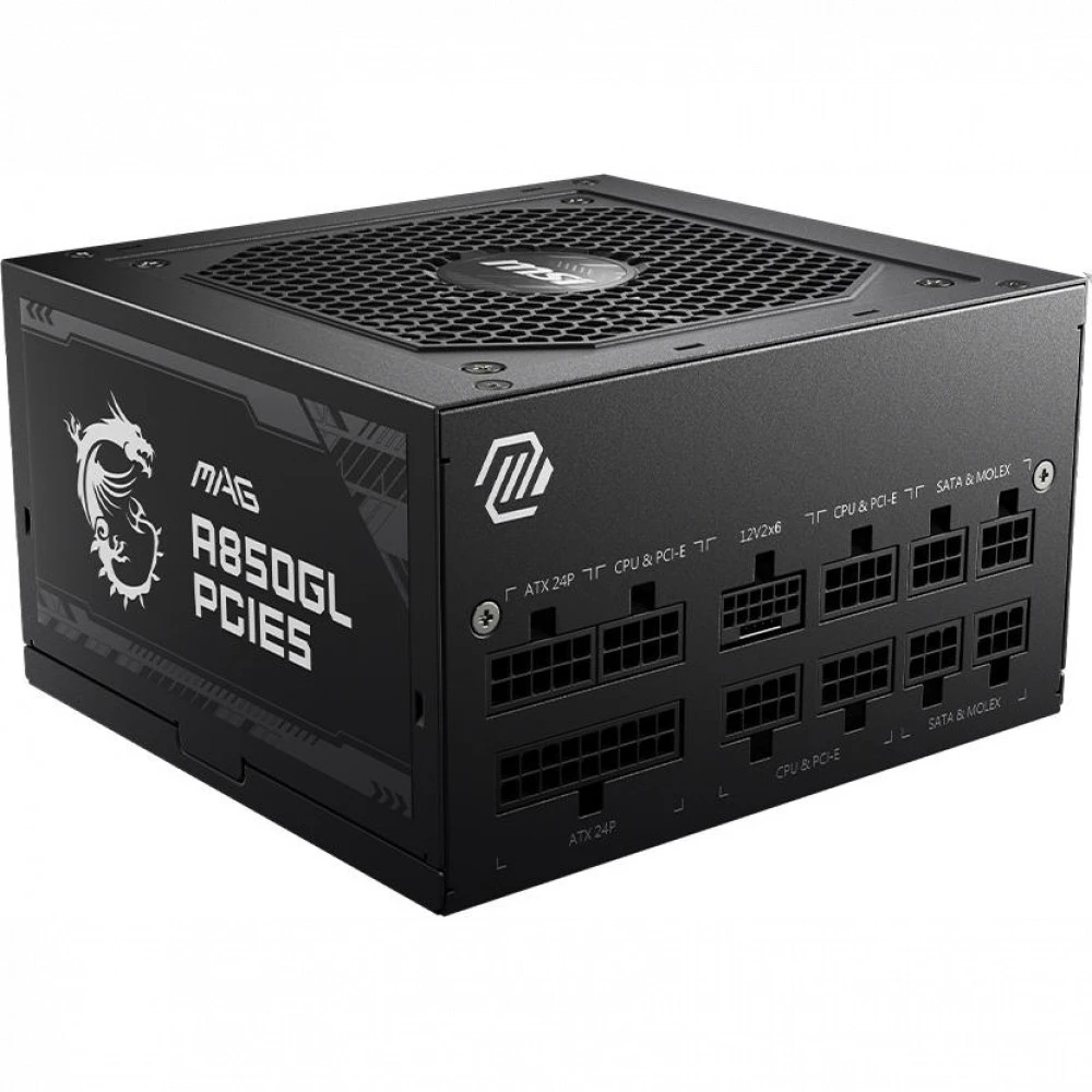 Блок питания MSI MAG A850GL PCIE5 850 Вт