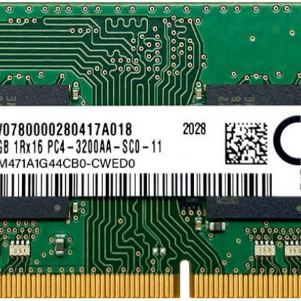 ОЗУ Samsung M471A1G44CB0-CWE SO-DIMM, DDR4, 8 Гб, 3200 МГц