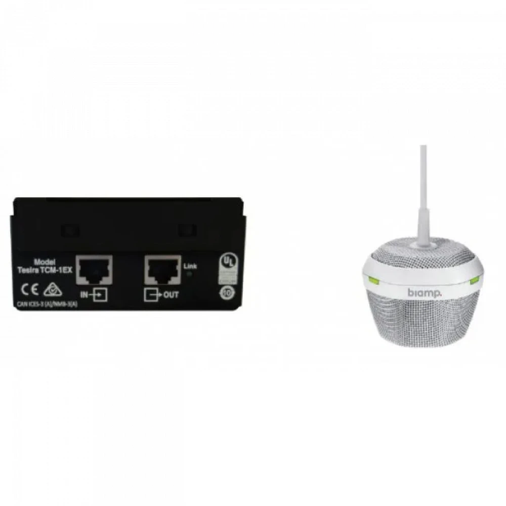 Конференц-микрофон BIAMP Parle/TesiraTCM-1EX(White) 912.0487.900/911.0487.900