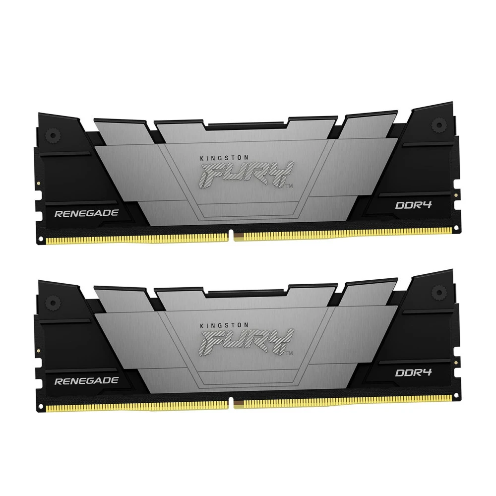 ОЗУ Kingston Fury Renegade Black RTL KF-432C16RB2K2/16 DIMM, DDR4, 16 Гб (2 х 8 Гб), 3200 МГц