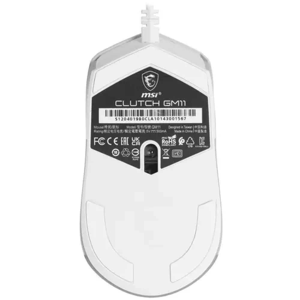 Мышь MSI CLUTCH GM11 WHITE