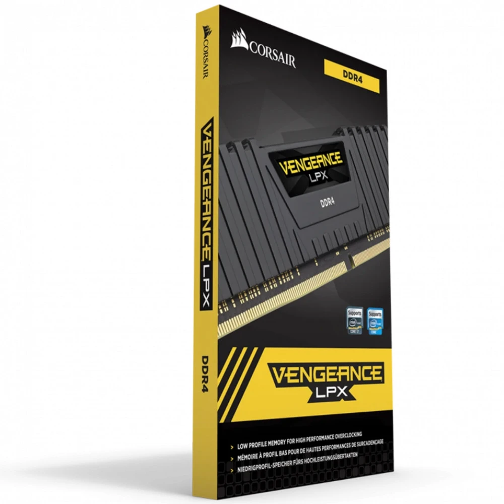 ОЗУ Corsair Vengeance LPX CMK16GX4M2D3000C16 DIMM, DDR4, 16 Гб (2 х 8 Гб), 3000 МГц