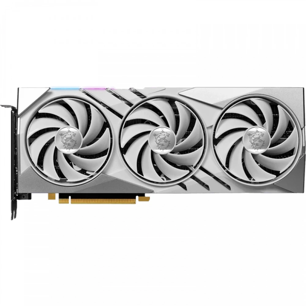 Видеокарта MSI RTX 4070 SUPER 12G GAMING SLIM WHITE 12 ГБ