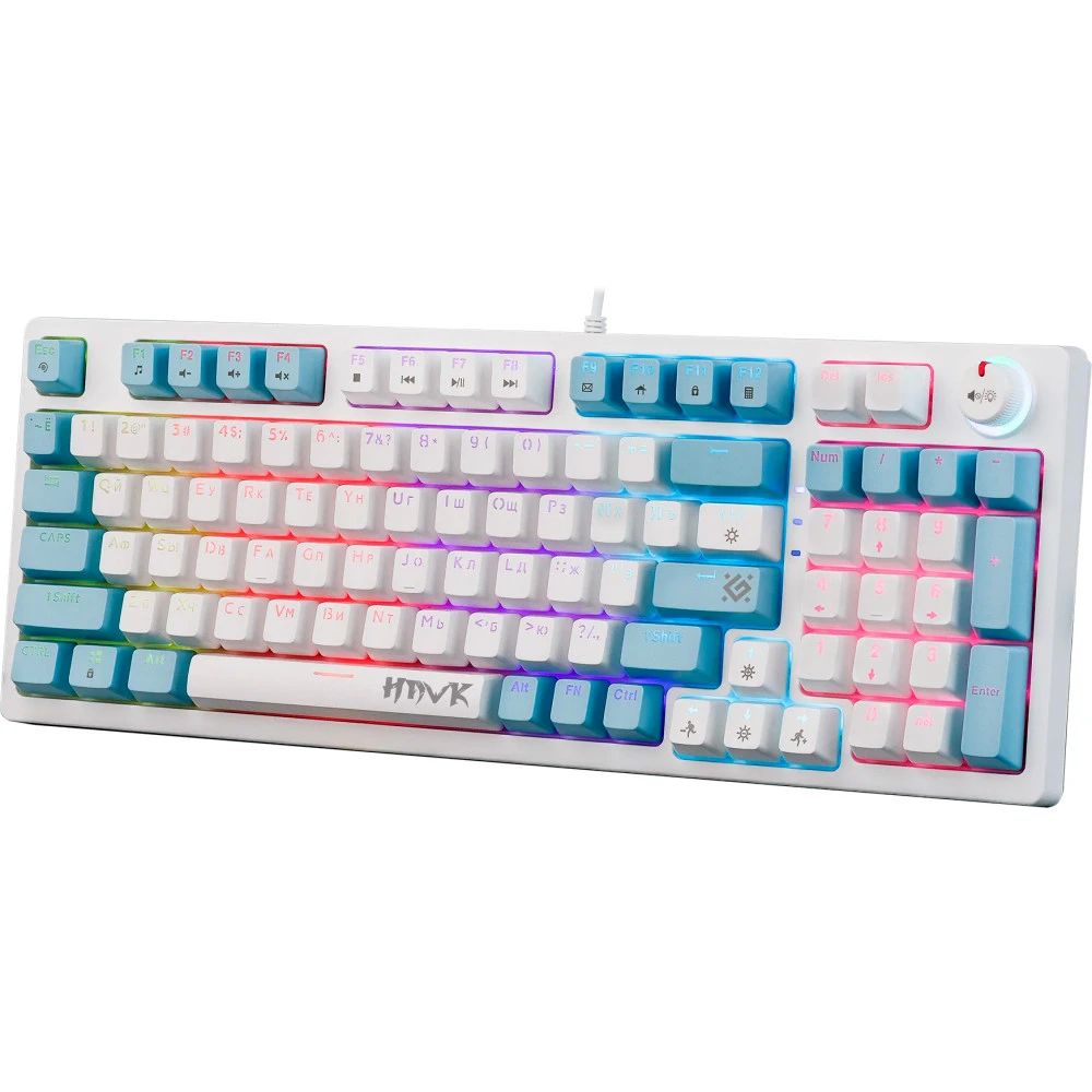 Клавиатура Defender Hawk GK-418 White 45421 Проводная, USB