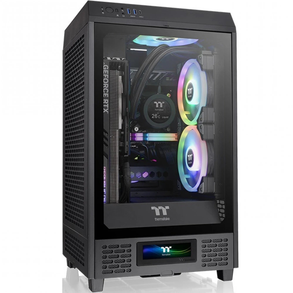 Аксессуар для ПК и Ноутбука Thermaltake ЖК-панель для Tower 200 Series Black AC-066-OO1NAN-A1