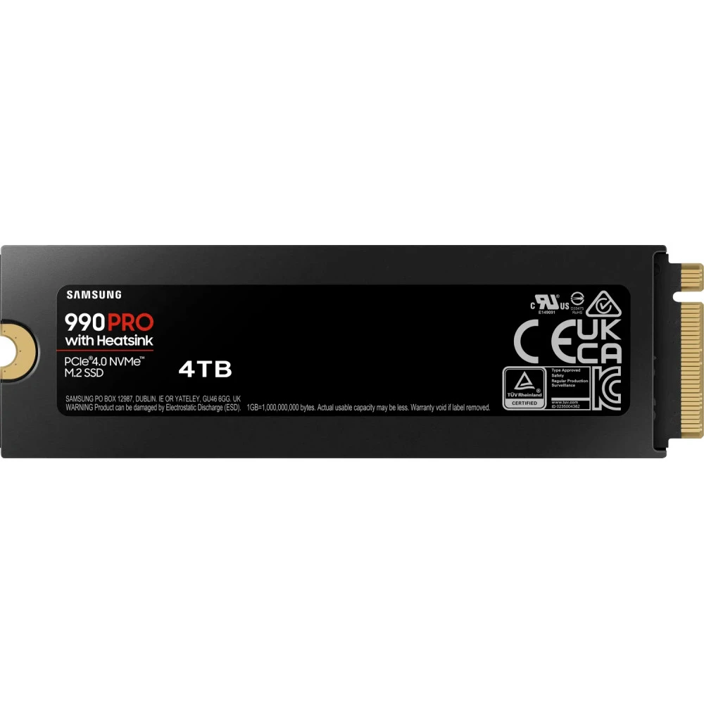Жесткий диск Samsung 990 PRO MZ-V9P4T0CW SSD (твердотельные), 4 ТБ, M.2, PCIe