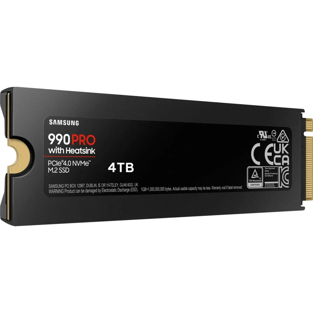 Жесткий диск Samsung 990 PRO MZ-V9P4T0CW SSD (твердотельные), 4 ТБ, M.2, PCIe