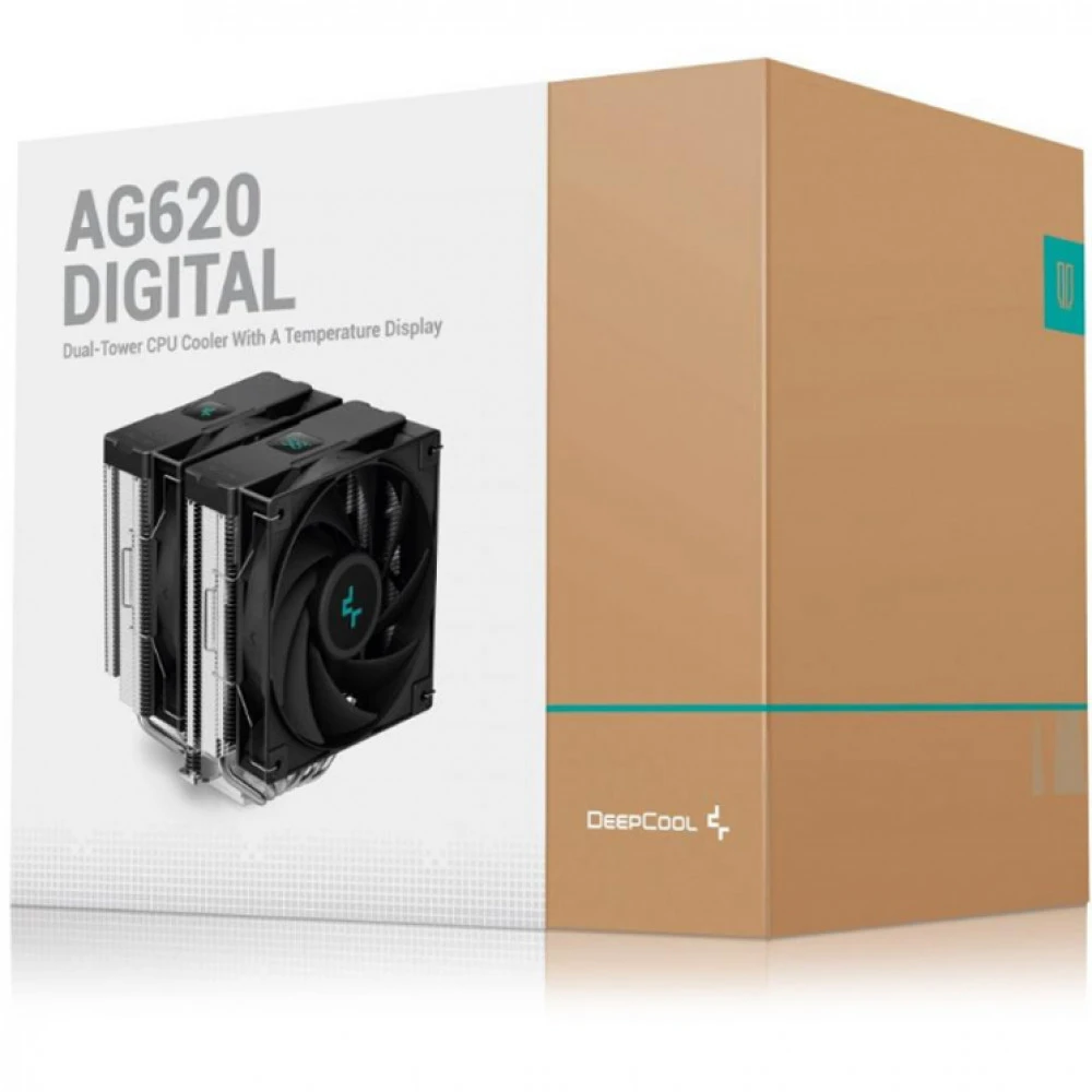 Система охлаждения Deepcool AG620 DIGITAL R-AG620-BKNDMN-G-1 Для процессора