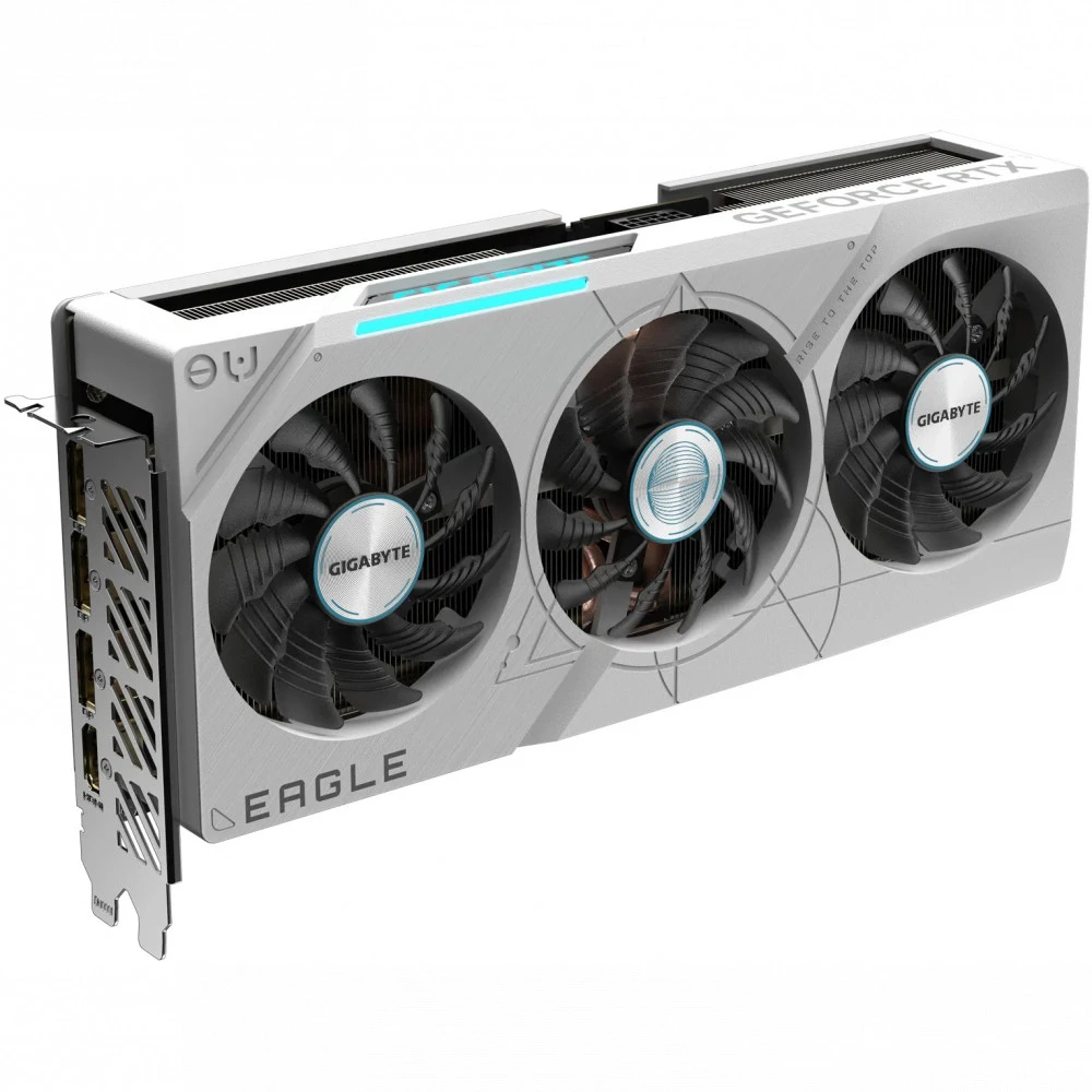 Видеокарта Gigabyte RTX 4070 Ti SUPER EAGLE OC ICE 16G GV-N407TSEAGLEOCICE-16GD 16 ГБ