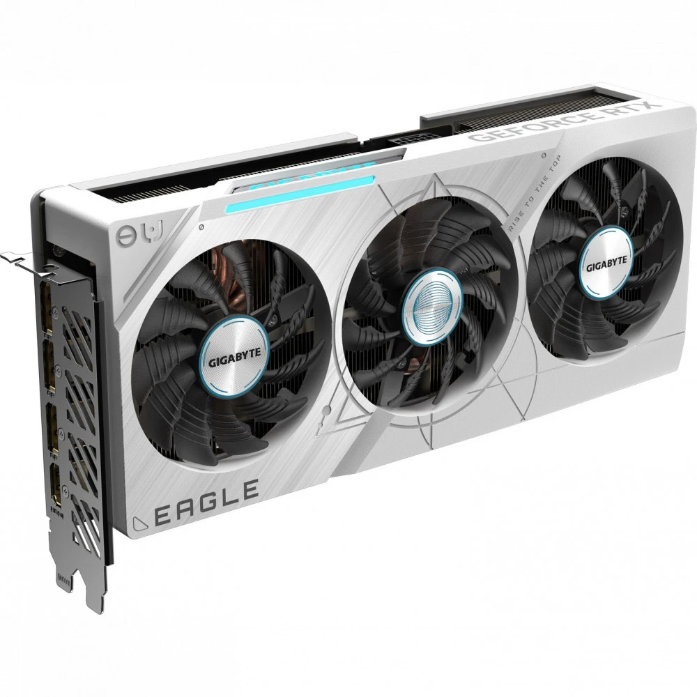 Видеокарта Gigabyte RTX 4070 SUPER EAGLE OC ICE 12G GV-N407SEAGLEOC ICE-12GD 12 ГБ
