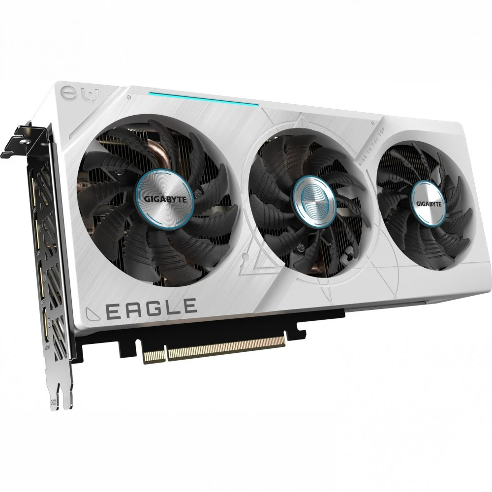 Видеокарта Gigabyte RTX 4070 SUPER EAGLE OC ICE 12G GV-N407SEAGLEOC ICE-12GD 12 ГБ