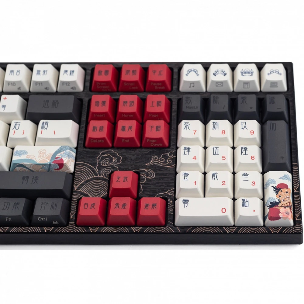 Клавиатура Varmilo VEM108 Beijing Opera EC V2 Rose A36A028B0A3A17A025 Проводная, USB