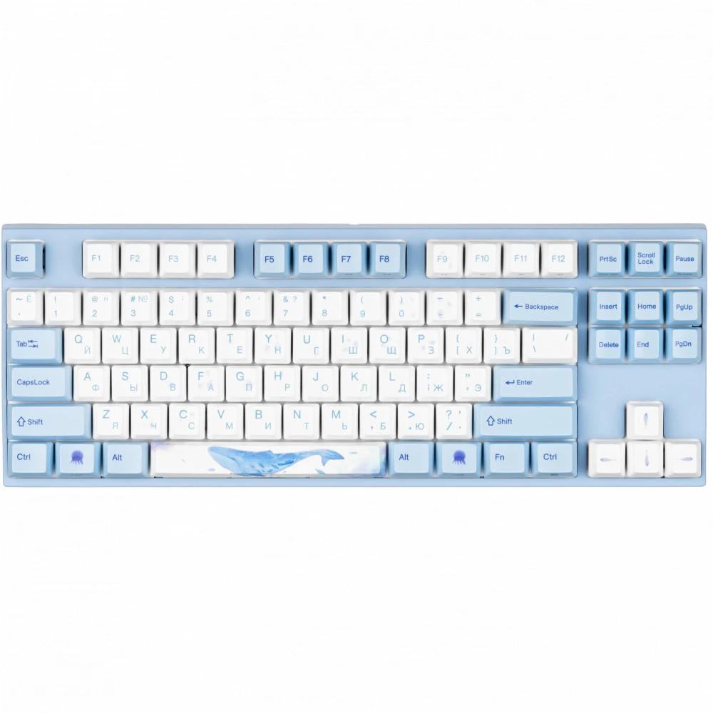 Клавиатура Varmilo VEM87 Sea Melody EC V2 Rose A33A038B0A3A17A033 Проводная, USB
