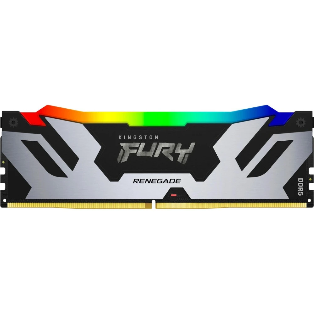 ОЗУ Kingston Fury Renegade Silver RGB KF572C38RSAK2-48 DIMM, DDR5, 48 Гб (2 x 24 Гб), 7200 МГц