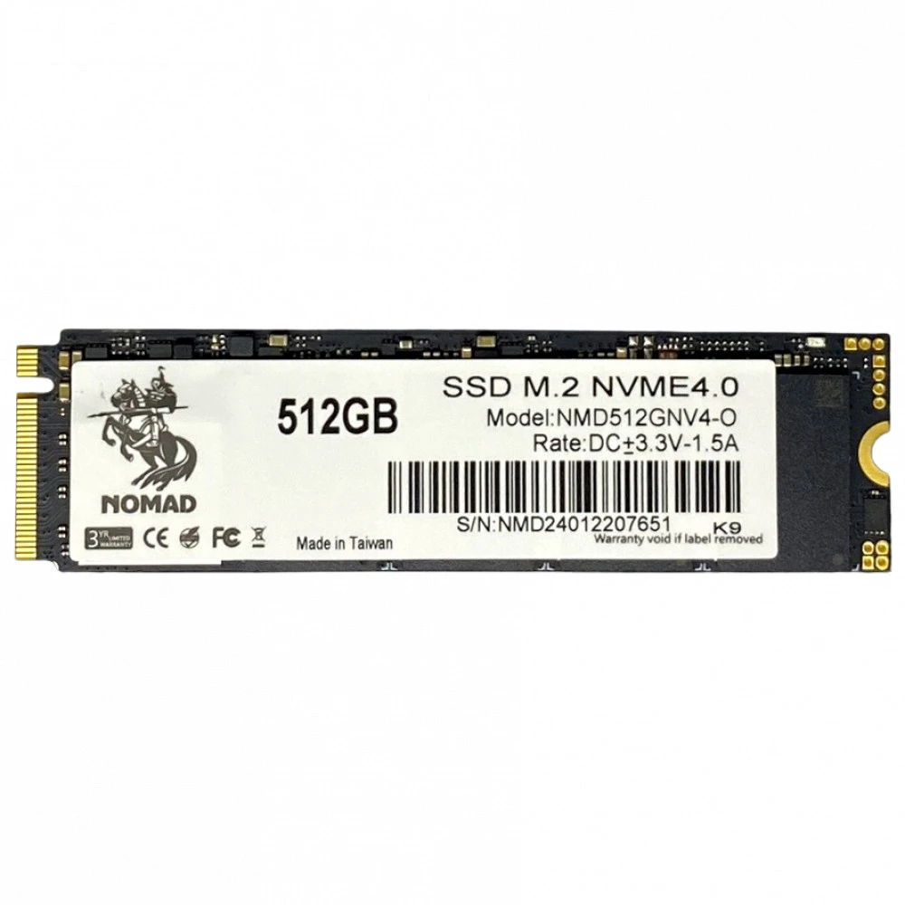Жесткий диск NOMAD NMD512GNV4-O SSD (твердотельные), 512 ГБ, M.2, PCIe