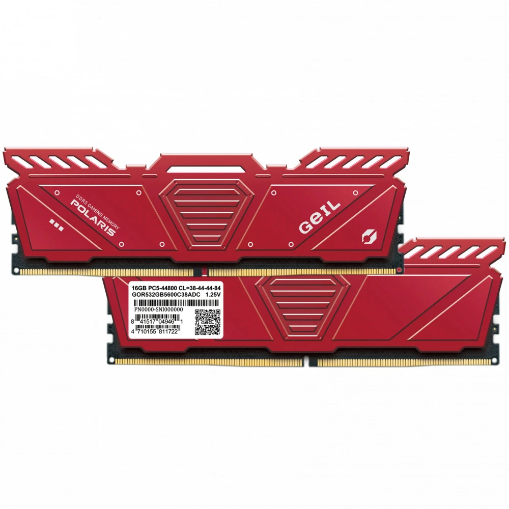 ОЗУ Geil POLARIS GOR532GB6000C38BDC DIMM, DDR5, 32 Гб (2 х 16 Гб), 6000 МГц