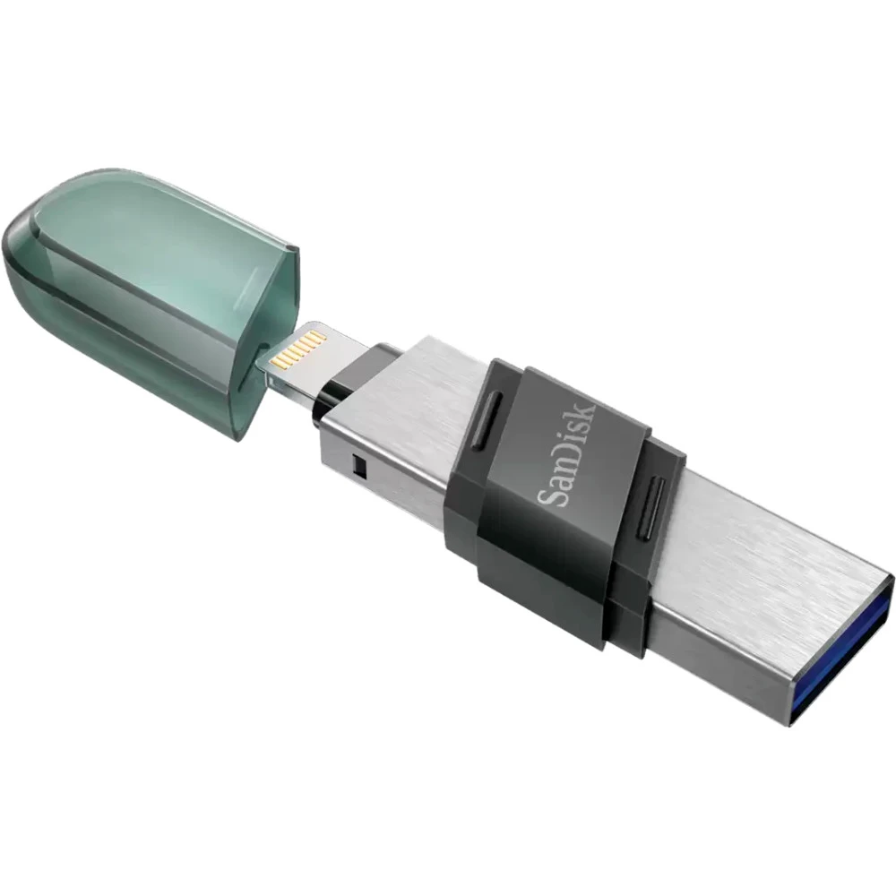 USB флешка (Flash) SanDisk iXpand Flip SDIX90N-256G-GN6NE 256 ГБ