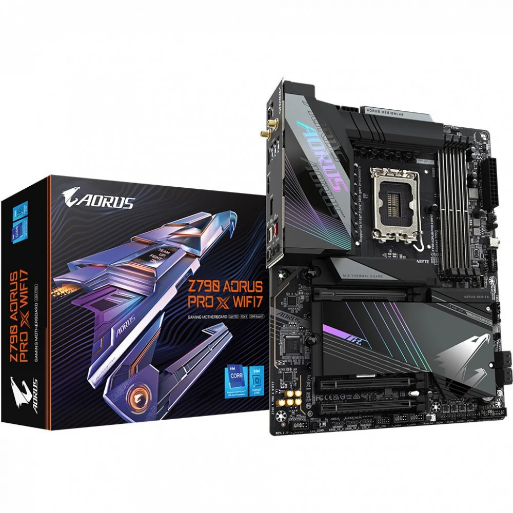 Материнская плата Gigabyte Z790 AORUS PRO X WIFI7 Z790 A PRO X WIFI7 (REV1.0) ATX, LGA 1700