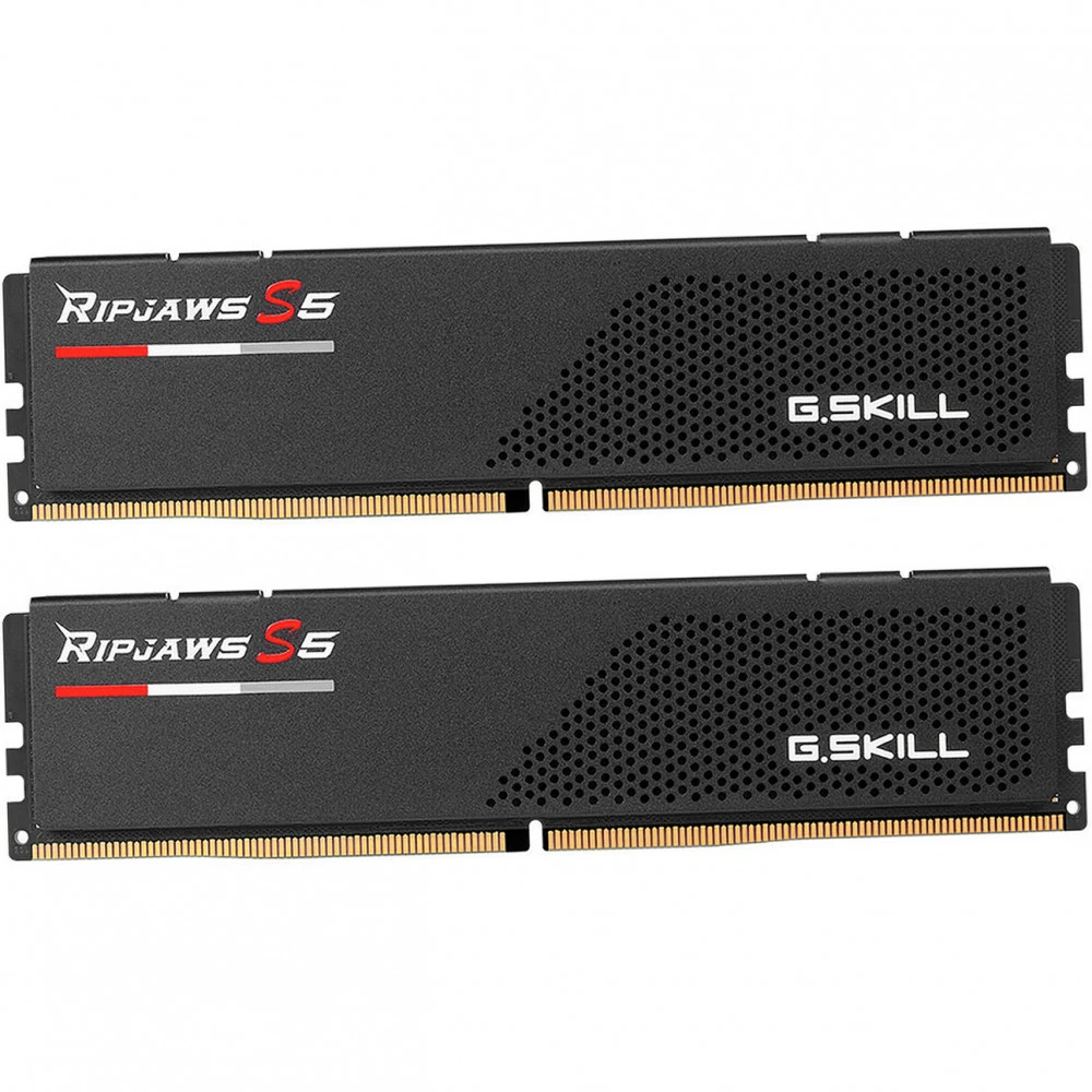 ОЗУ G.Skill RipJaws S5 F5-6400J3239G32GX2-RS5K DIMM, DDR5, 64 Гб (2 х 32 Гб), 6400 МГц