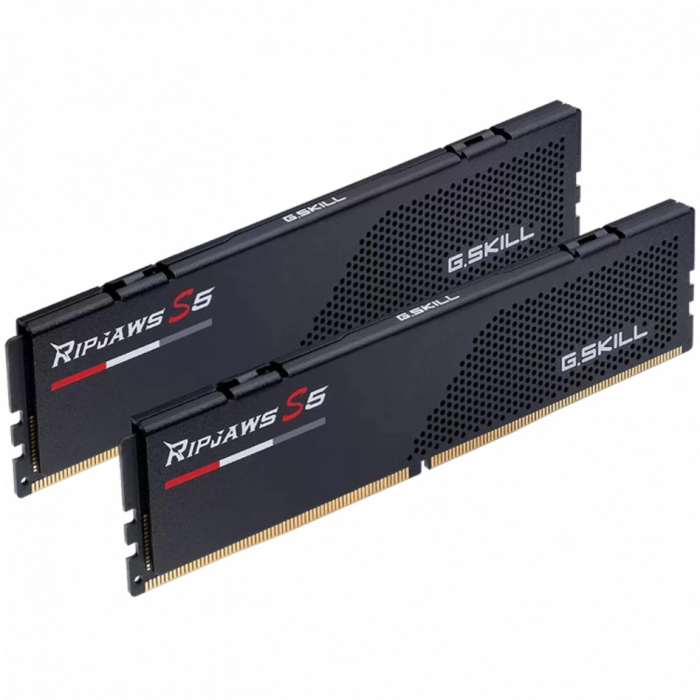 ОЗУ G.Skill RipJaws S5 F5-6400J3239G32GX2-RS5K DIMM, DDR5, 64 Гб (2 х 32 Гб), 6400 МГц