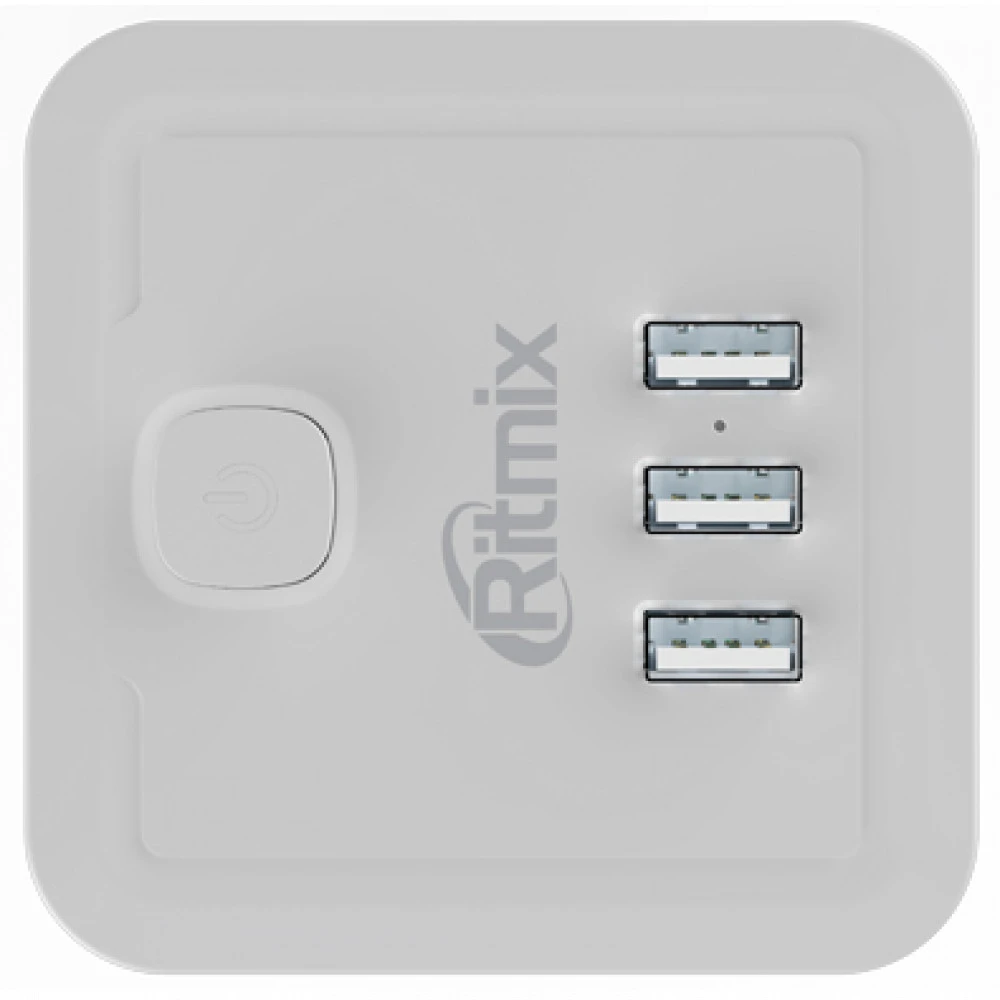 Сетевой фильтр Ritmix RM-043 White