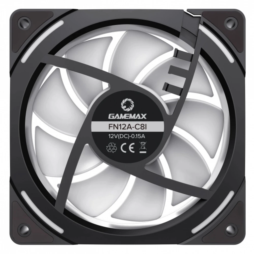Система охлаждения GameMax FN12A-C8I Для системного блока