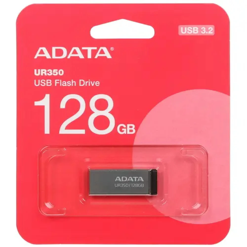 USB флешка (Flash) ADATA UR350 UR350-128G-RSR/BK 128 ГБ