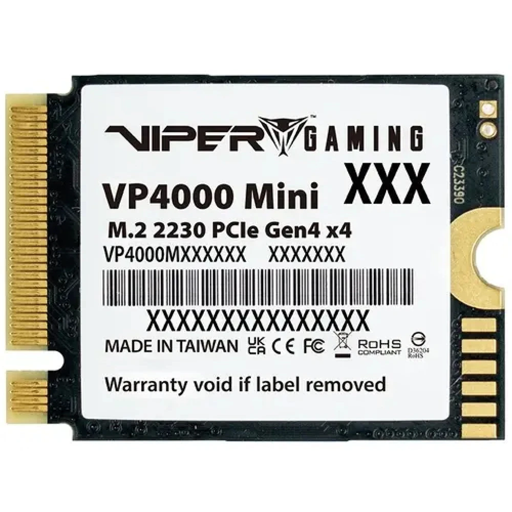 Жесткий диск Patriot VIPER VP4000 VP4000M1TBM23 SSD (твердотельные), 1 ТБ, M.2, PCIe