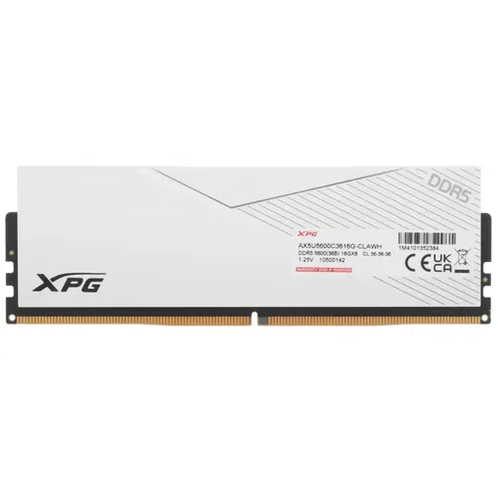 ОЗУ ADATA XPG Lancer AX5U5600C3616G-CLAWH DIMM, DDR5, 16 Гб, 5600 МГц