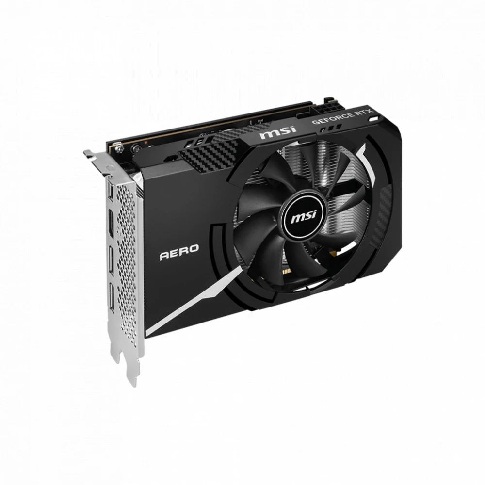 Видеокарта MSI GeForce RTX 4060 AERO ITX RTX 4060 AERO ITX 8G OC 8 ГБ