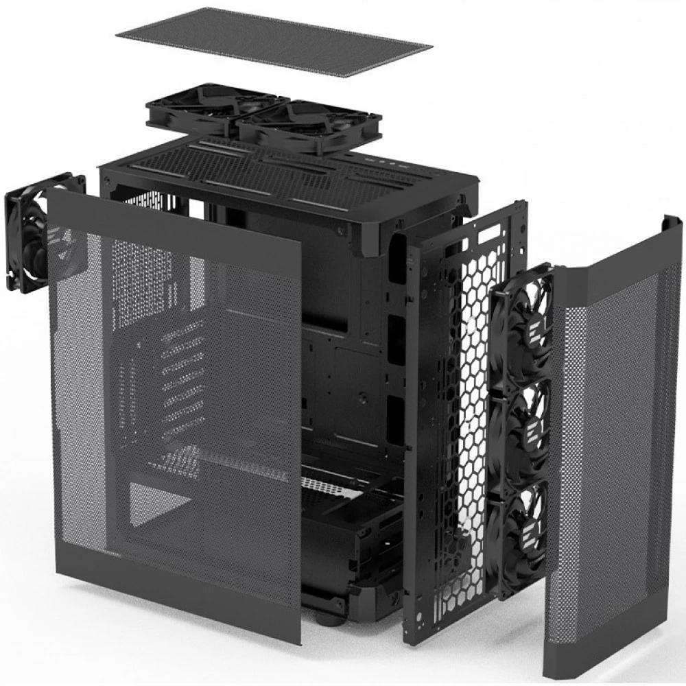 Корпус Zalman I4 Black I4BLACK Mid-Tower