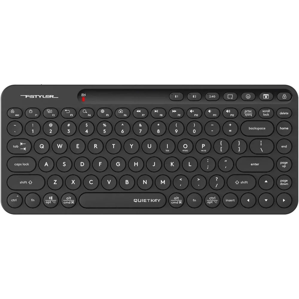 Клавиатура A4Tech Fstyler FBK36C AS Черный Беспроводная, Bluetooth