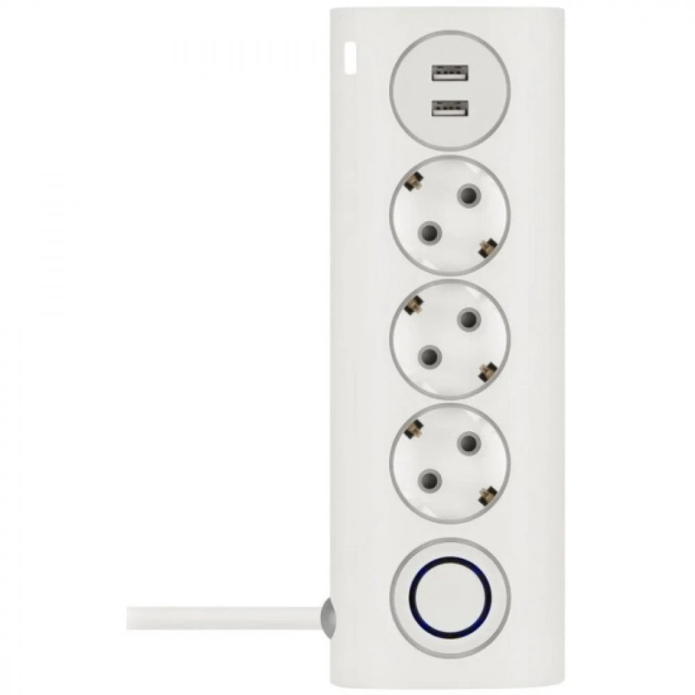 Сетевой фильтр Rombica NEO WC3U White PSE-003
