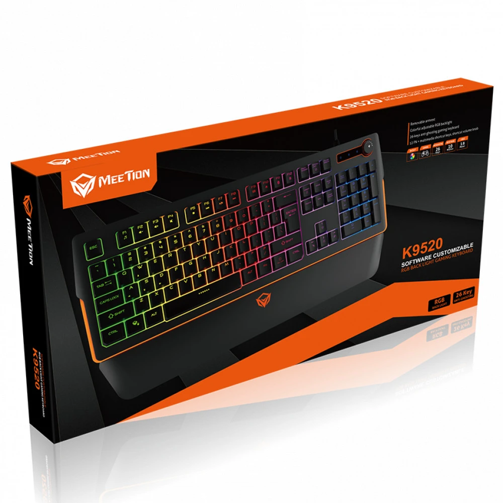Клавиатура MeeTion MT-K9520 Проводная, USB