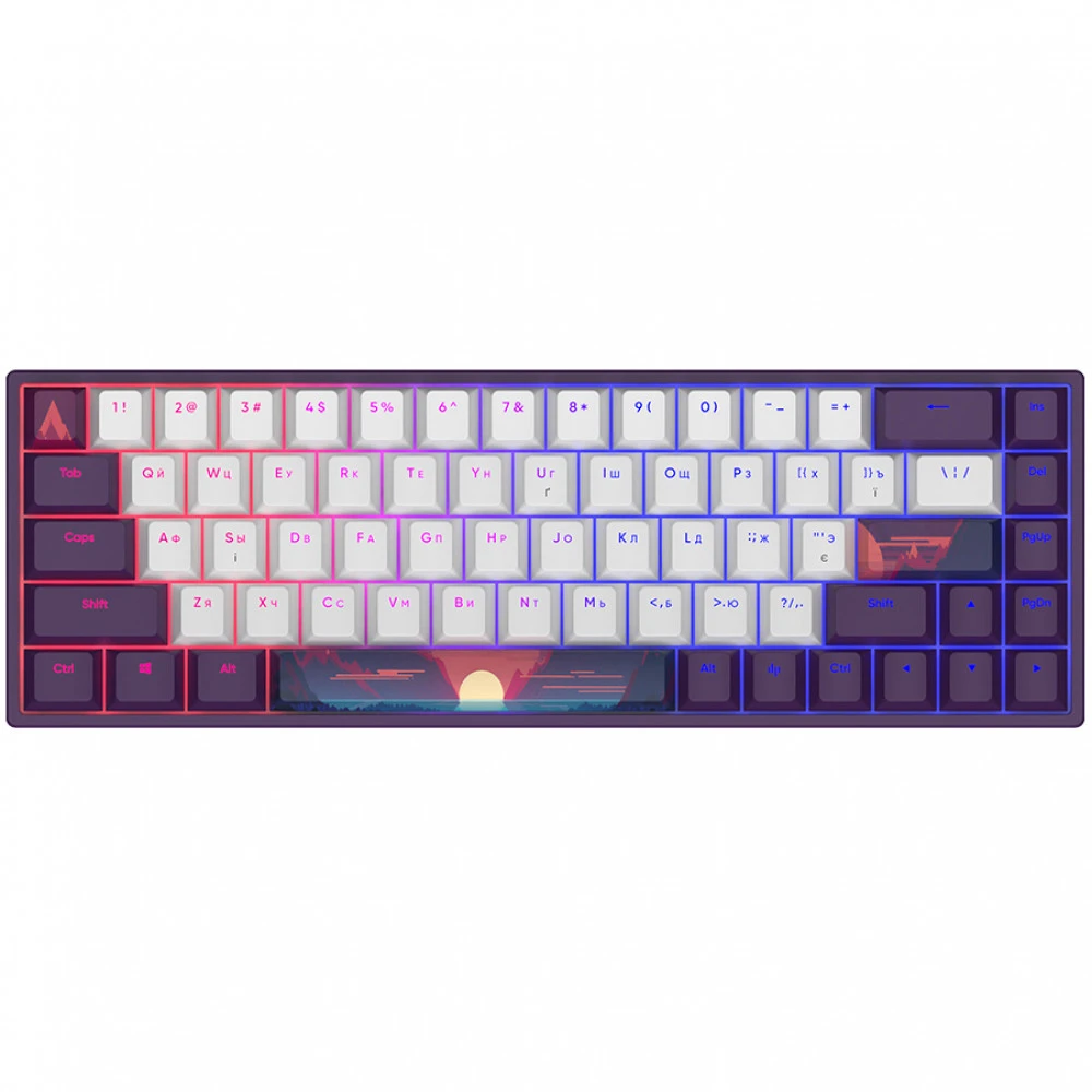 Клавиатура Dark Project DPP 68 Sunrise DPP68_GSH_SUNR_ANSI_UA Проводная, USB