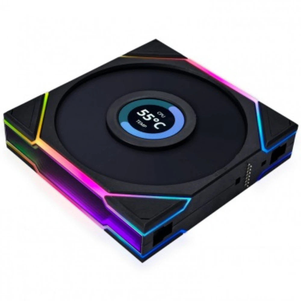 Система охлаждения Lian Li UNI Fan TL-LCD REVERSE ARGB Siyah 120 mm G99.12RTLLCD3B.00 Для системного блока