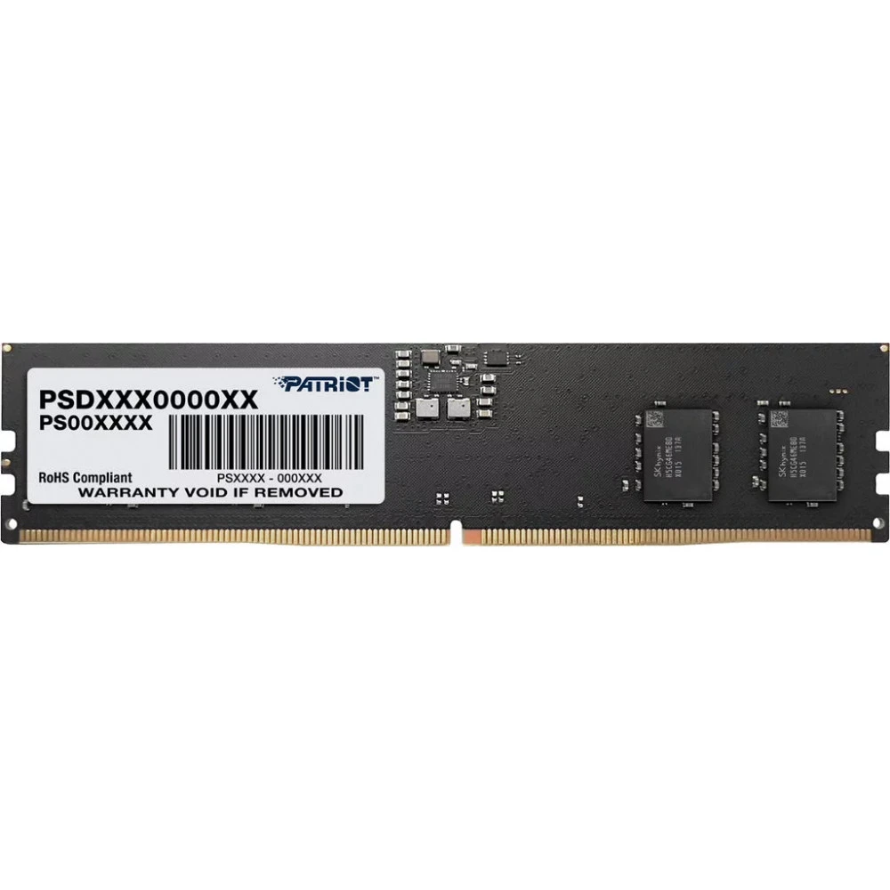 ОЗУ Patriot Signature Premium PSP532G48002H1 DIMM, DDR5, 32 Гб, 4800 МГц
