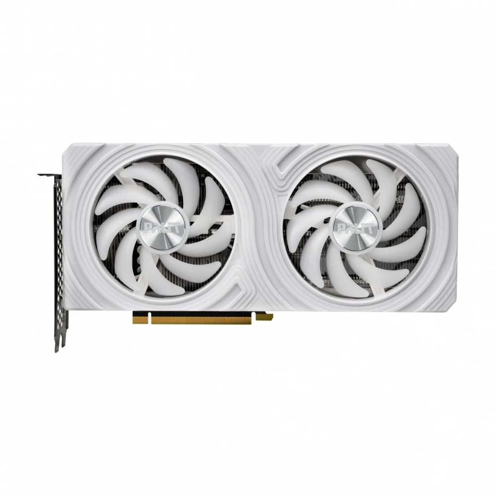 Видеокарта Palit GeForce RTX 4060 TI DUAL WHITE NE6406T019P1-1048L 8 ГБ