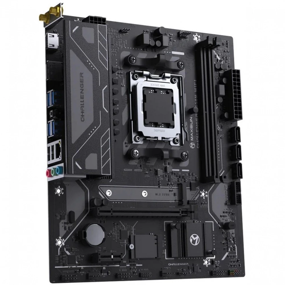 Материнская плата Maxsun  Challenger B650M WIFI MS-Challenger B650M WIFI Mini-ATX, AMD AM5