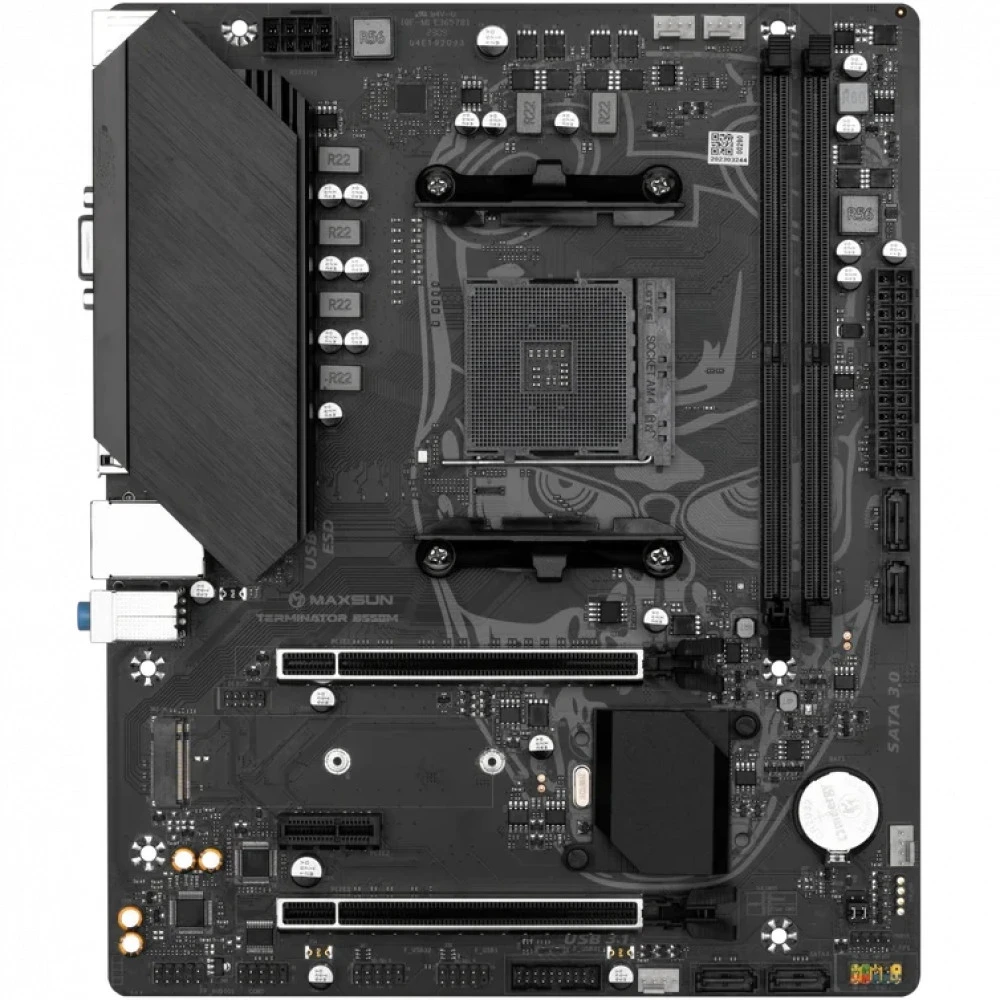 Материнская плата Maxsun Terminator B550M MS-Terminator B550M Micro-ATX, AMD AM4