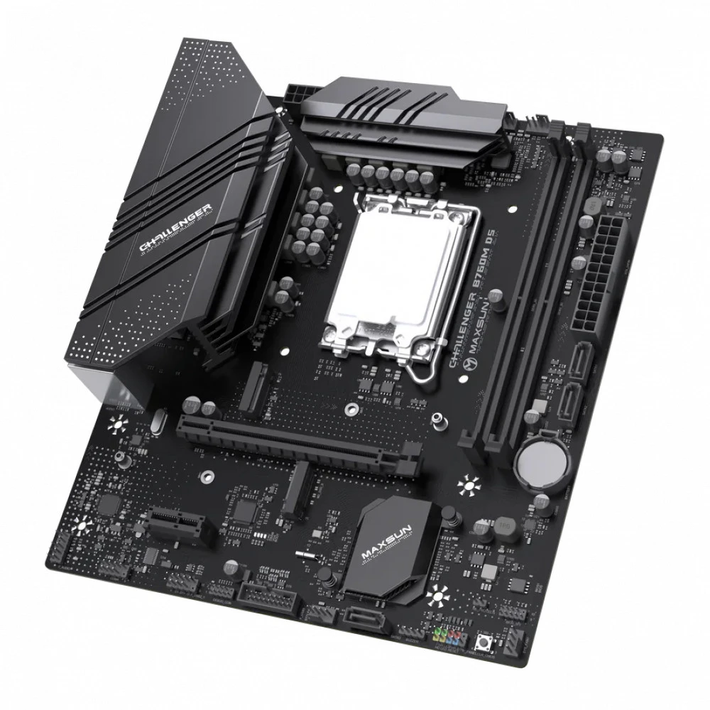 Материнская плата Maxsun Challenger B760M D5 MS-Challenger B760M D5 Micro-ATX, LGA 1700