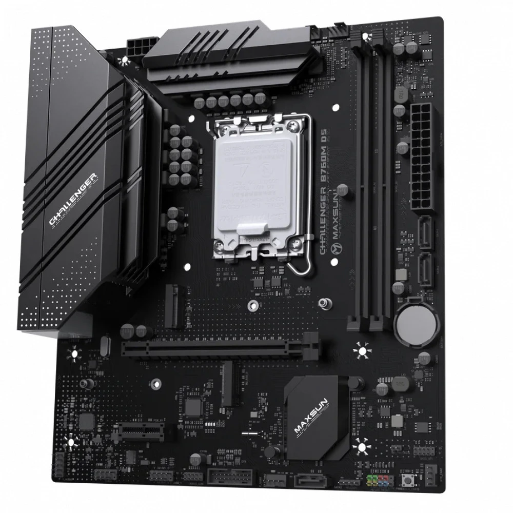 Материнская плата Maxsun Challenger B760M D5 MS-Challenger B760M D5 Micro-ATX, LGA 1700