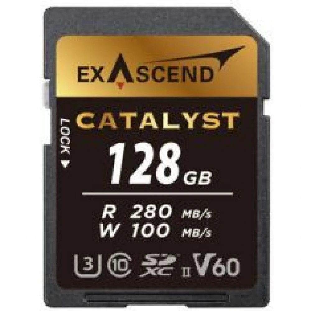Флеш (Flash) карты Exascend Catalyst EX128GSDV60 128 ГБ