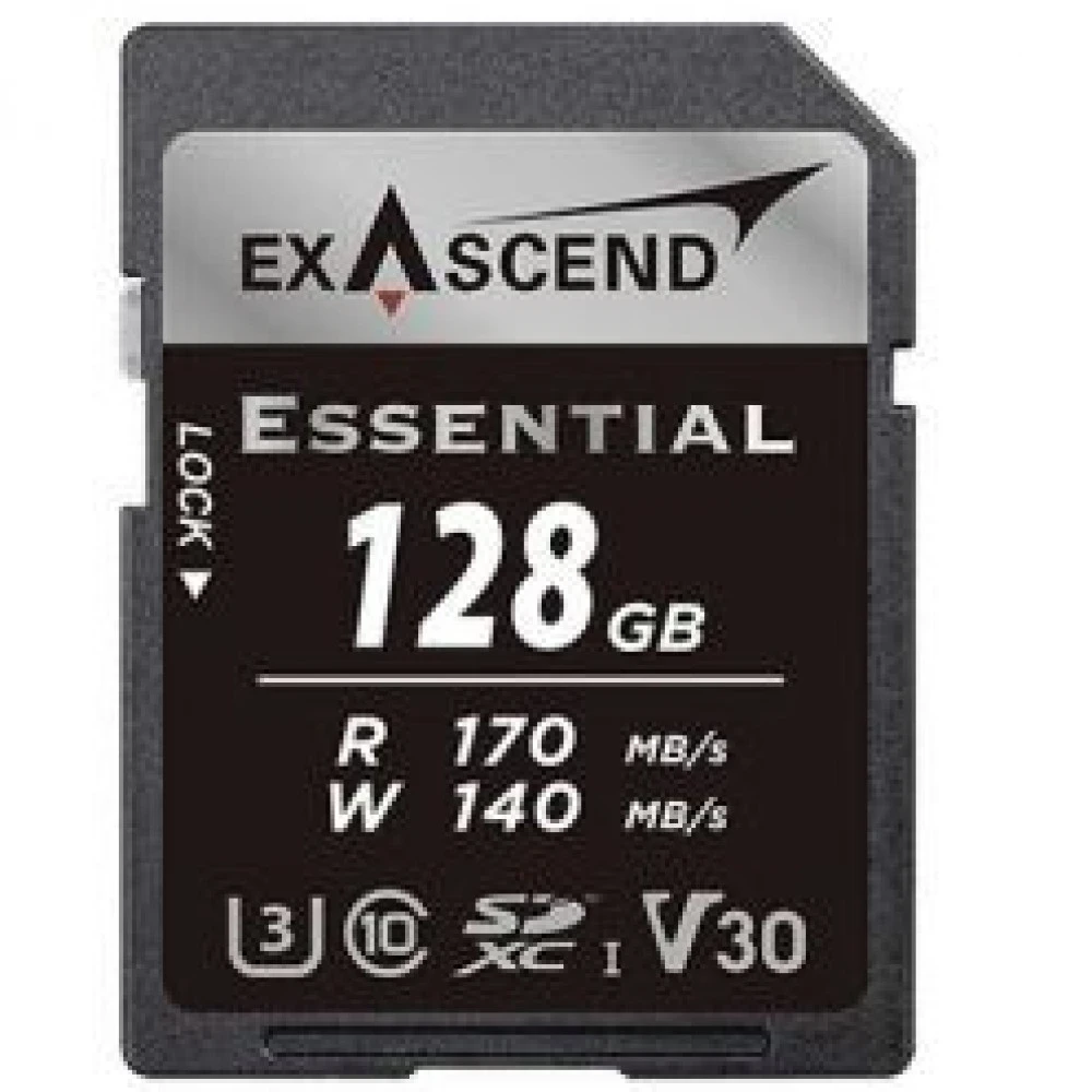 Флеш (Flash) карты Exascend Essential EX128GSDU1-S 128 ГБ