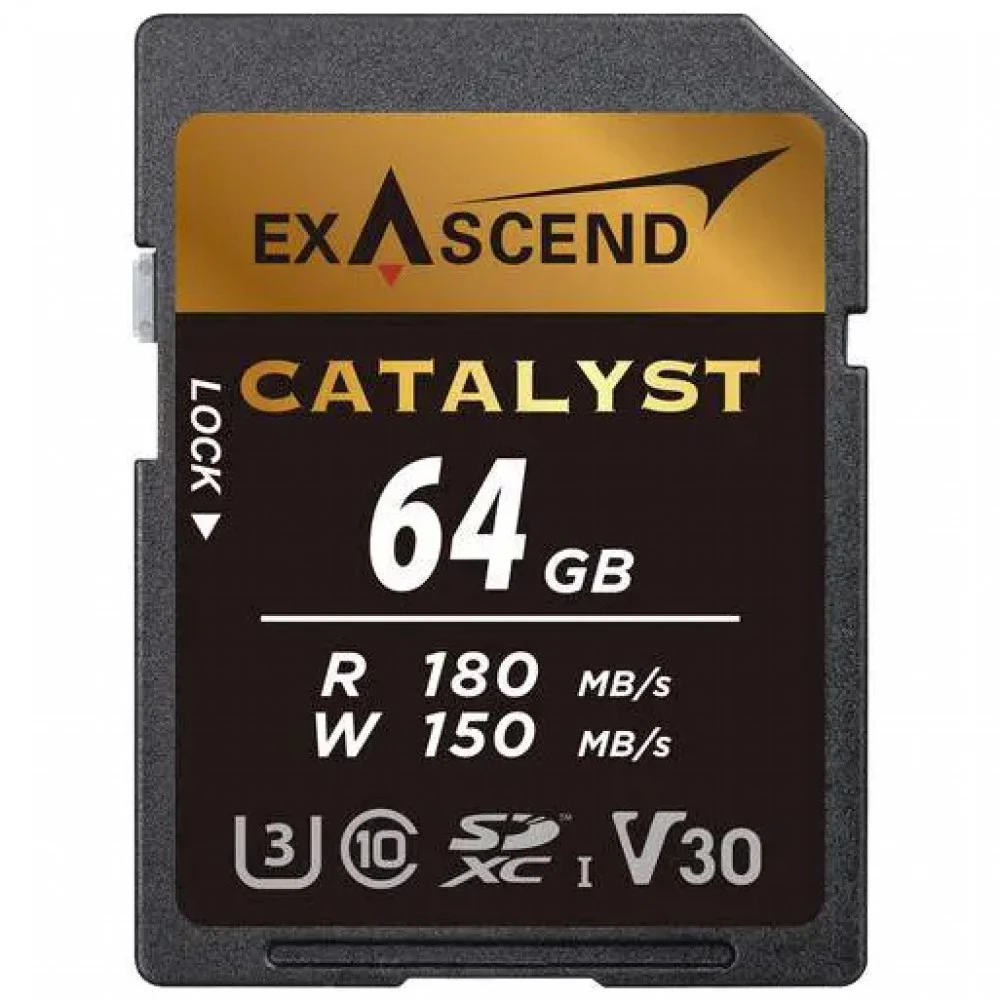Флеш (Flash) карты Exascend Catalyst EX64GSDU1 64 ГБ