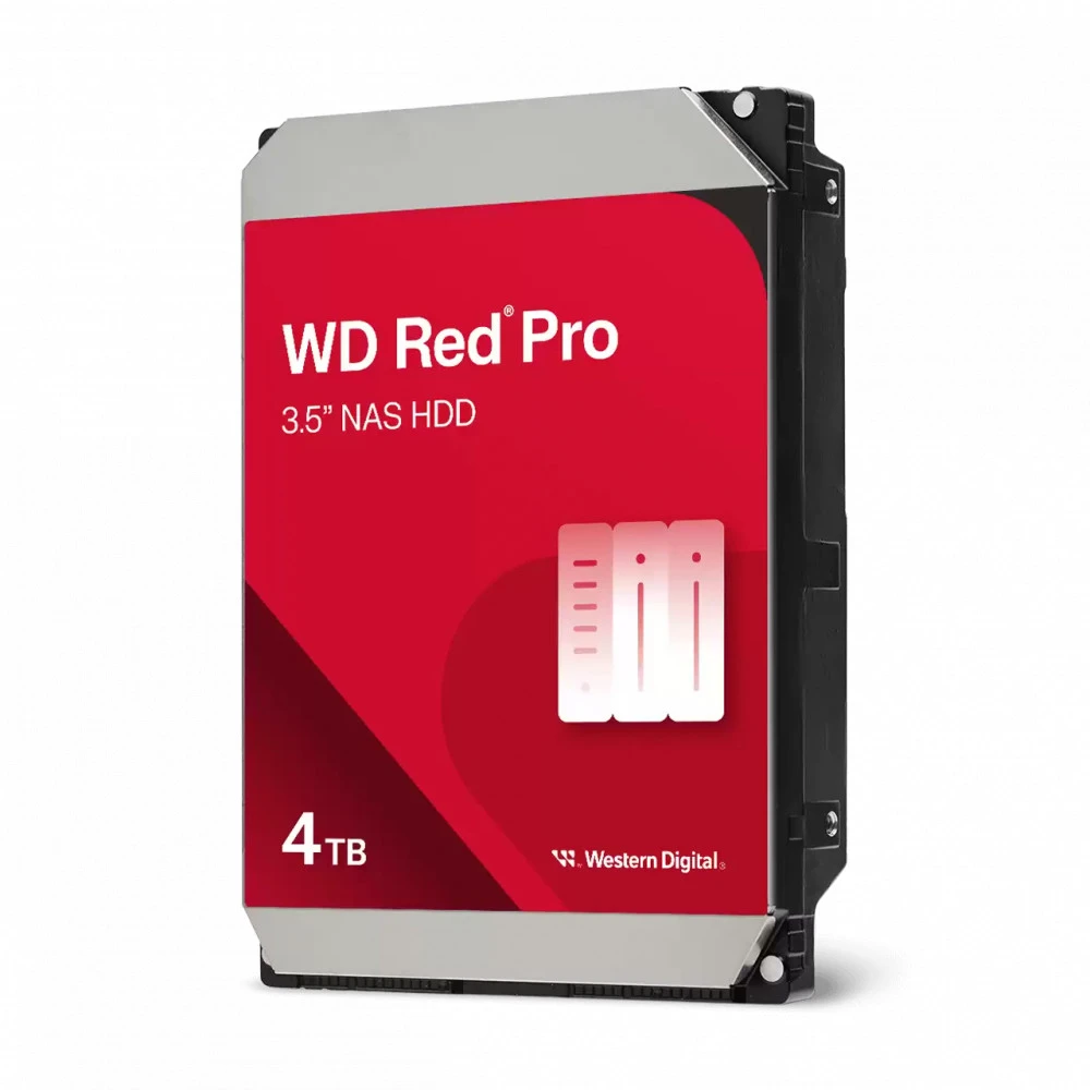 Жесткий диск Western Digital Red Pro WD4005FFBX HDD (классические), 4 ТБ, 3.5 дюйма, SATA