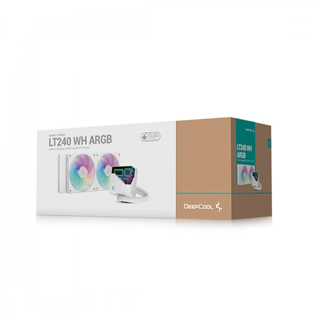 Система охлаждения Deepcool LT240 WH ARGB R-LT240-WHAMNC-G-1 Для процессора