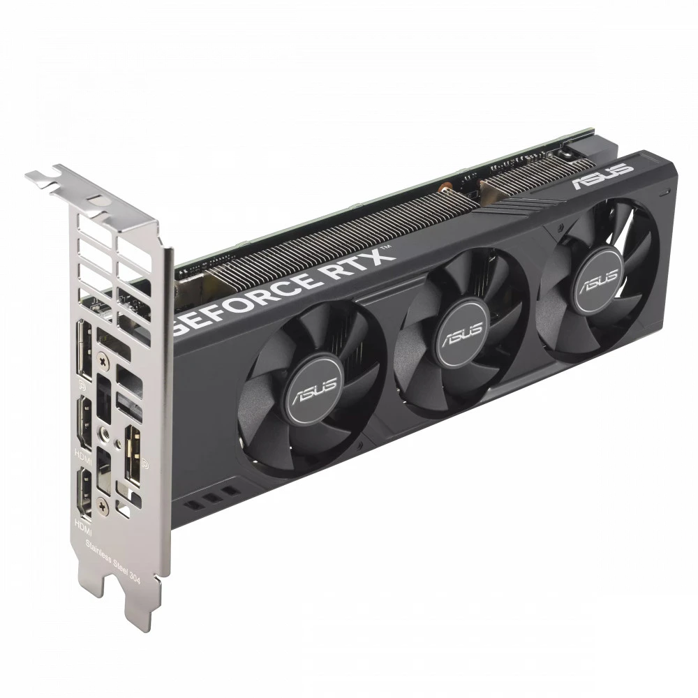 Видеокарта Asus GeForce RTX 4060 LP BRK OC RTX4060-O8G-LP-BRK 8 ГБ