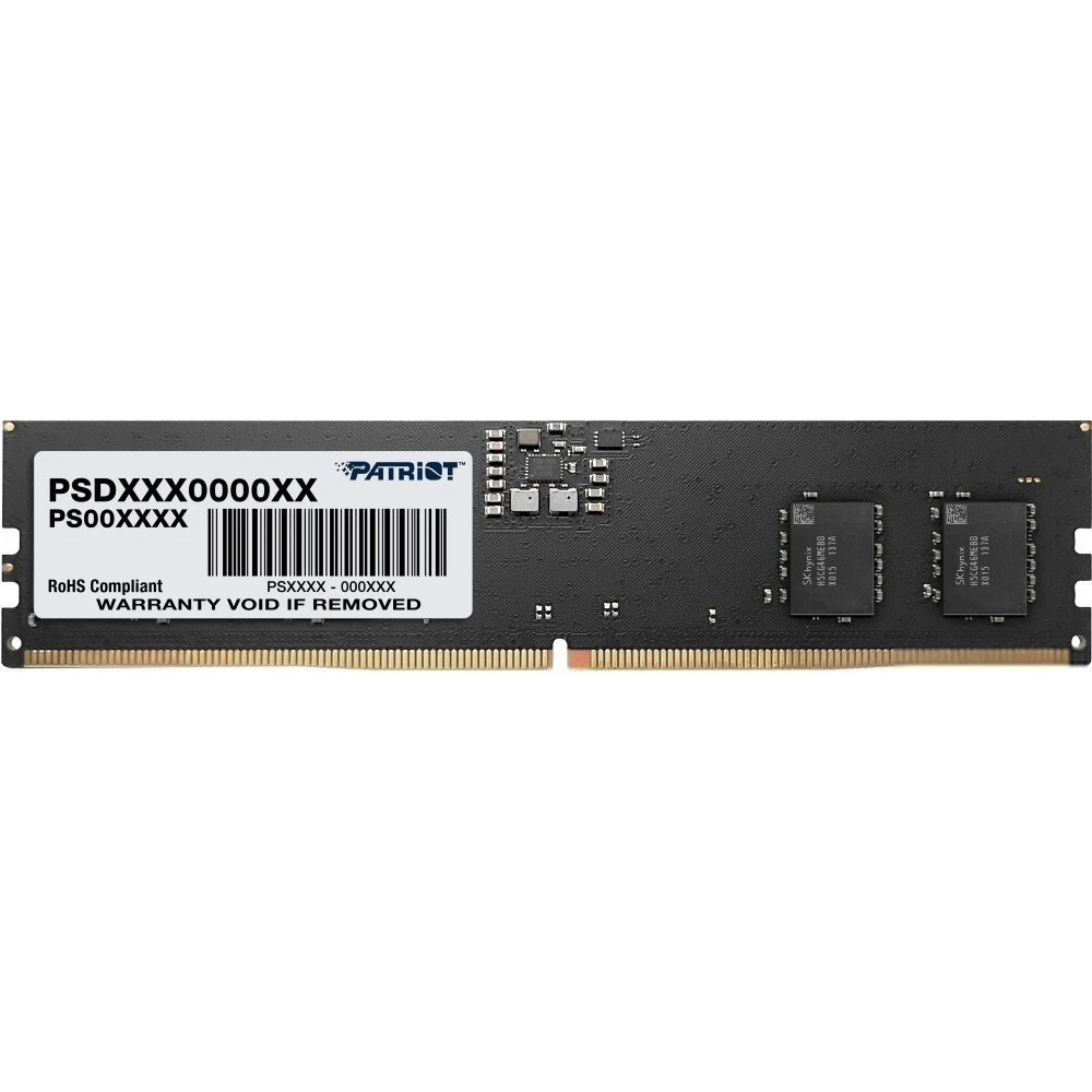 ОЗУ Patriot PSD58G560081 DIMM, DDR5, 8 Гб, 5600 МГц